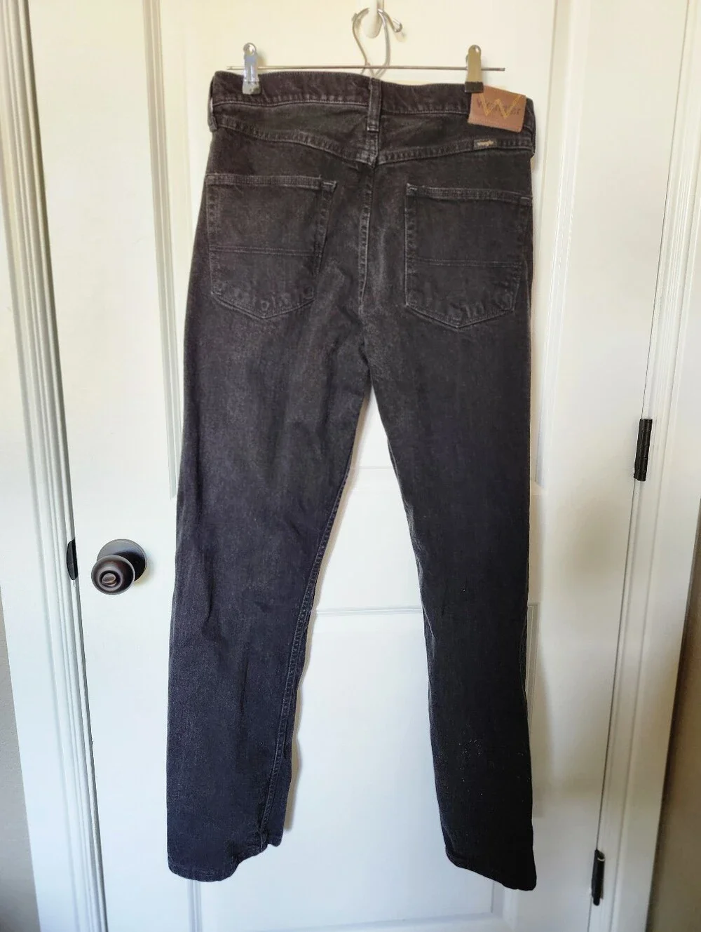 Black Denim Wrangler Jeans 32x32